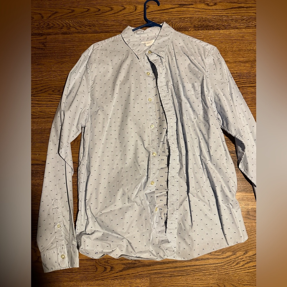 Gap Untuckit button up shirt - untuckit